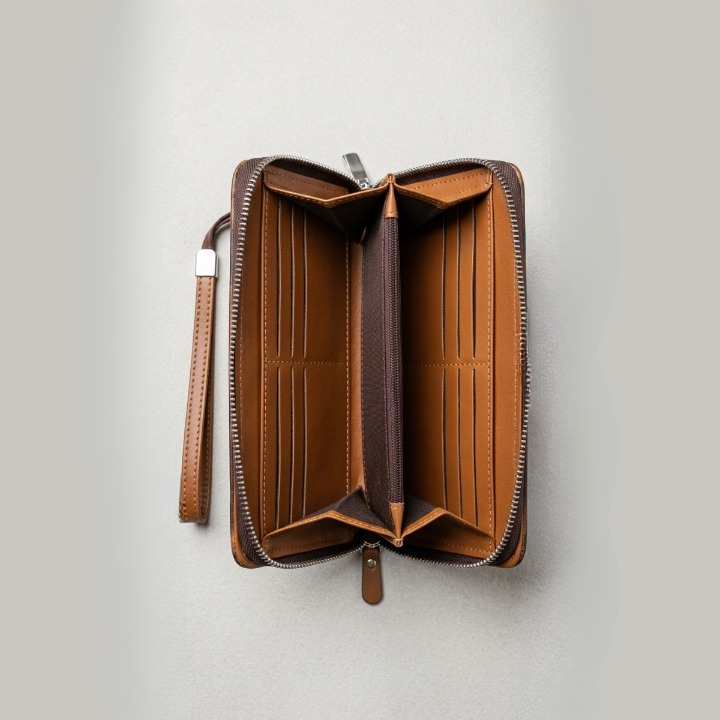 Kingro Premium Long Zipper Wallet with Phone Pocket – Multi Card Holder Organizer, Large Capacity Clutch Wallet for Men & Women (Secure Zip, Stylish PU Leather) - Image 2