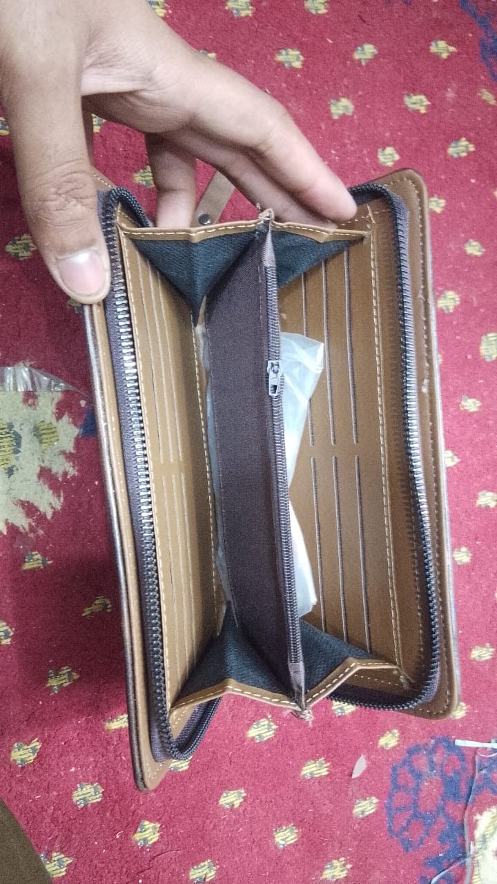 Kingro Premium Long Zipper Wallet with Phone Pocket – Multi Card Holder Organizer, Large Capacity Clutch Wallet for Men & Women (Secure Zip, Stylish PU Leather) - Image 4