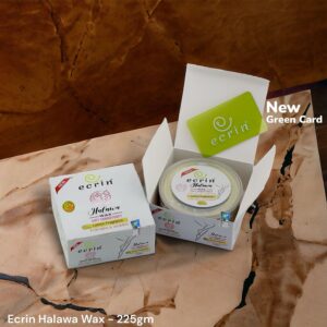 Ecrin Cosmetics Organic Halawa Wax | 100% Natural Hair Removal Wax | Sugar Wax for Smooth & Soft Skin