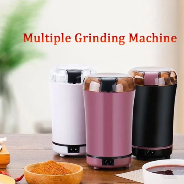 Multi-Function Electric Grain Grinder | 800W Stainless Steel Spice & Herb Mill for Home & Kitchen Use - Image 3