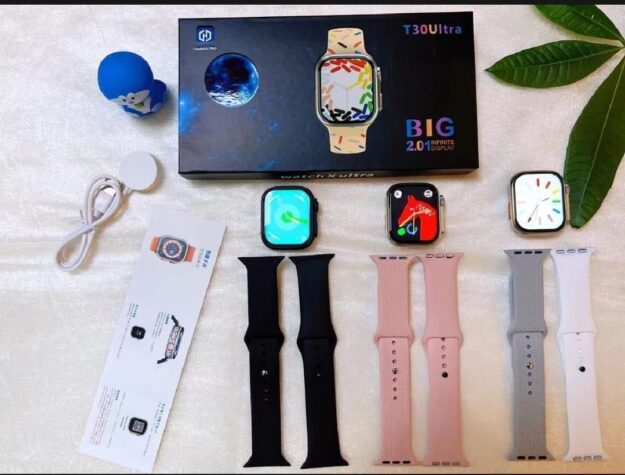 T-30 Ultra Smart Watch Bluetooth 5 Multicolor