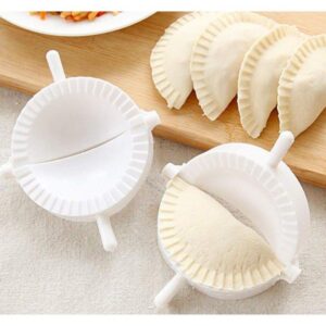 Pack of 3 Samosa Maker Samosa Shaper Dumpling Press Mold – Easy Kitchen Tool for Perfect Samosa, Momos & Dumplings (Random Color)