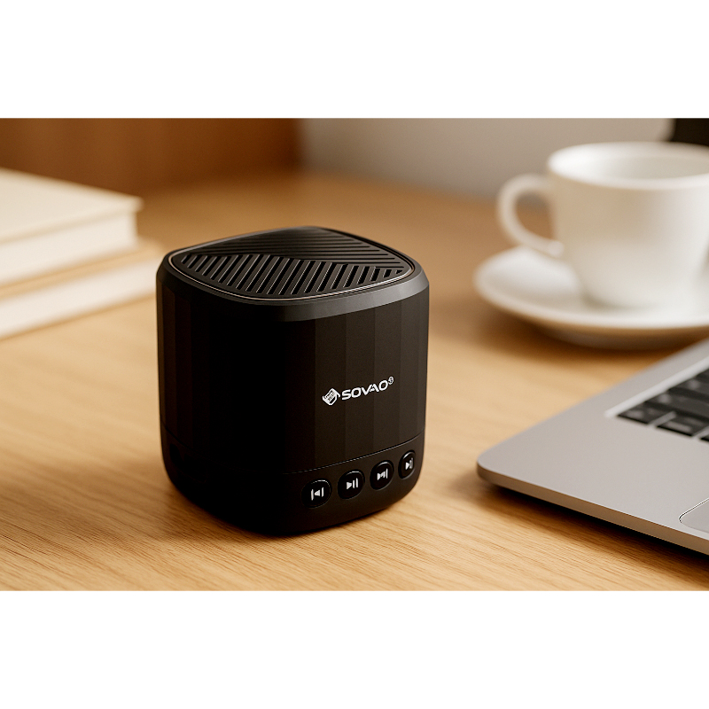 SOVO SBS-503 BASH Series Bluetooth Speaker | 10W Super Bass Wireless Speaker | Multi-Function Portable Speaker with USB, FM & AUX - Image 3