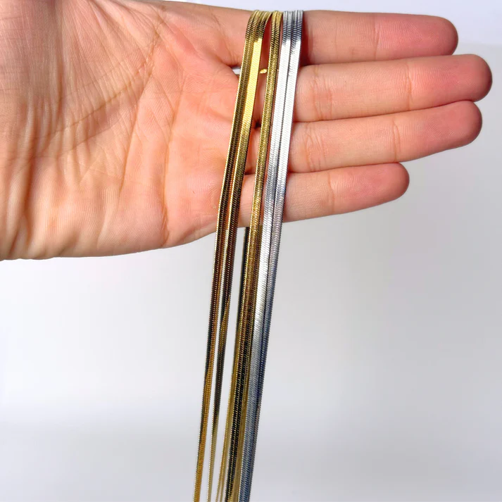 Snake Stainless Steal Chain For Men & Women - Image 2