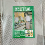 Premium Acrylic Cutting Board Transparent – Durable Kitchen Chopping Board for Vegetables, Fruits & Meat (17 x 10.5 Inch, 6mm Thick)