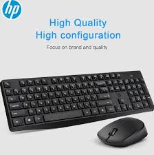 HP CS-700 Wireless Keyboard & Mouse Combo (High Copy) – 2.4GHz Full-Size Silent Keyboard with Ergonomic Mouse | Plug & Play USB Receiver