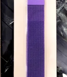 Stainless Steel Milanese Magnetic Mesh Loop Smart Watch Band Strap Metal Watchband - (Random Color & Design)